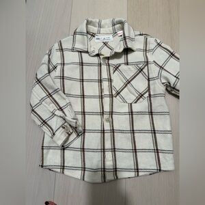 Zara Kids Plaid shirt/jacket - size 5
